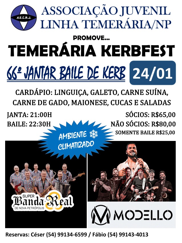 Jantar baile de Kerp Sociedade Juvenil Linha Termerária Nova Petrópolis