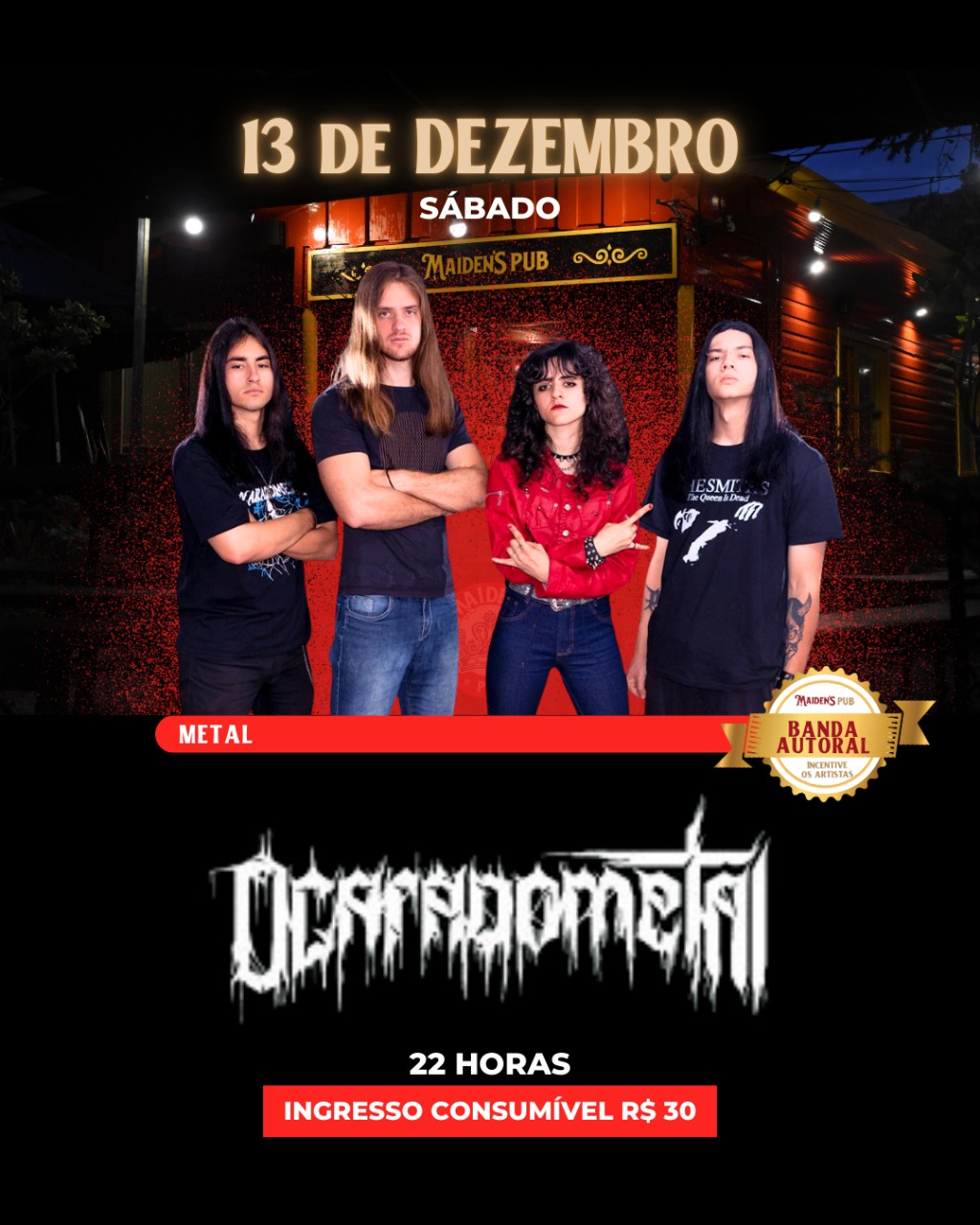 Maidenspub com Ocaradometal