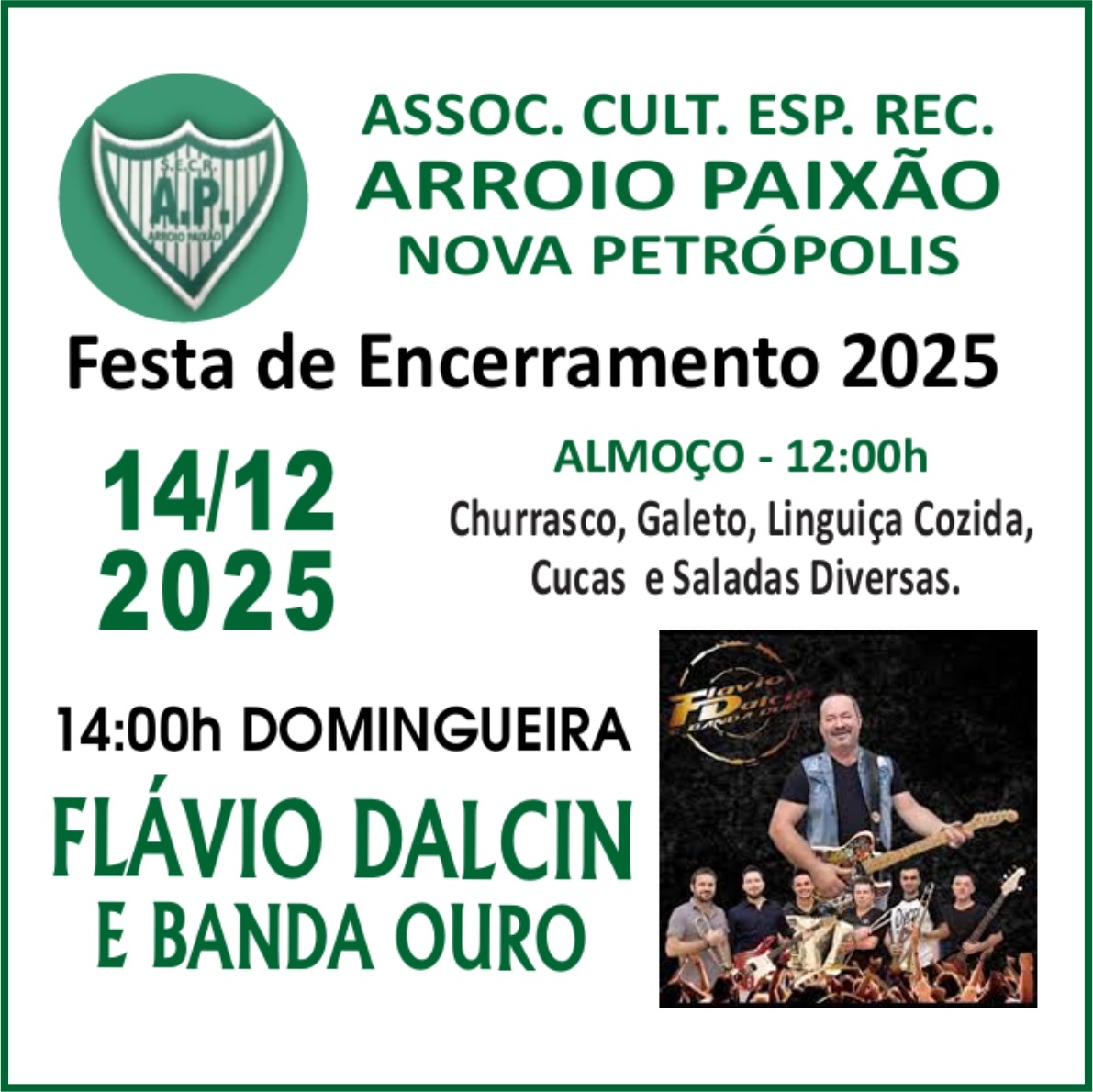 Festa de Encerramento 2025