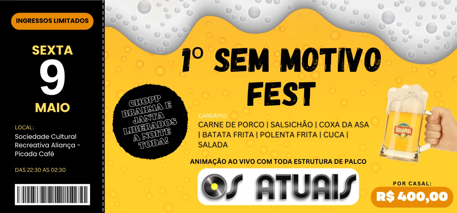 1° Sem Motivo Fest
