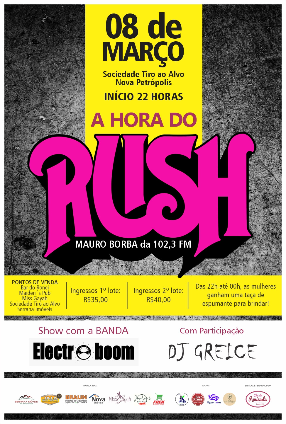A Hora Do Rusch com Mauro Borba da 102.3 FM