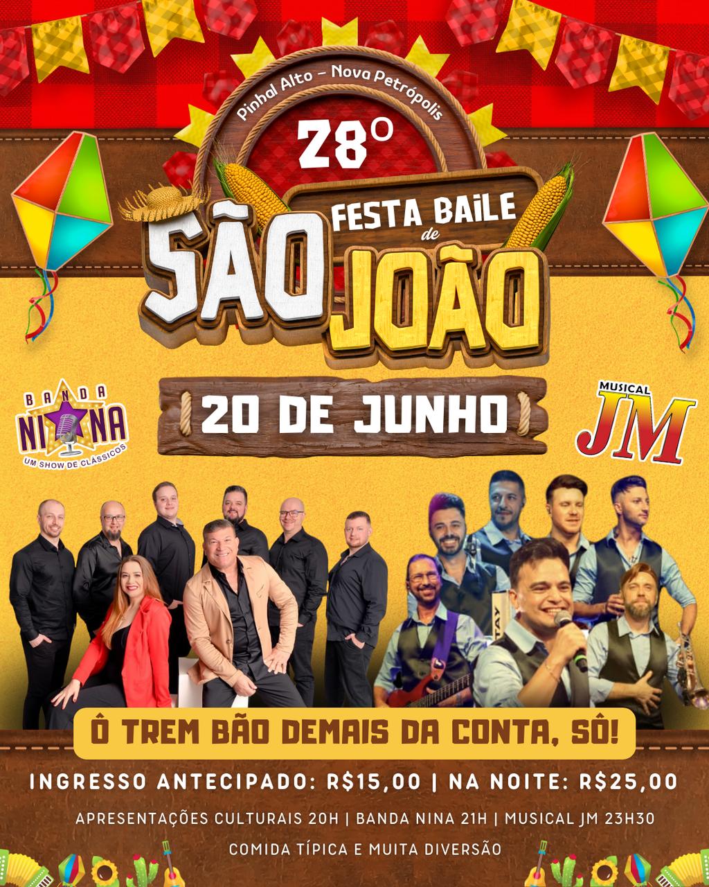 28° Festa Baile De São João Pinhal Alto